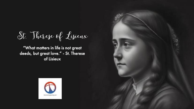St. Therese of Lisieux - Saint of the month of September 2023