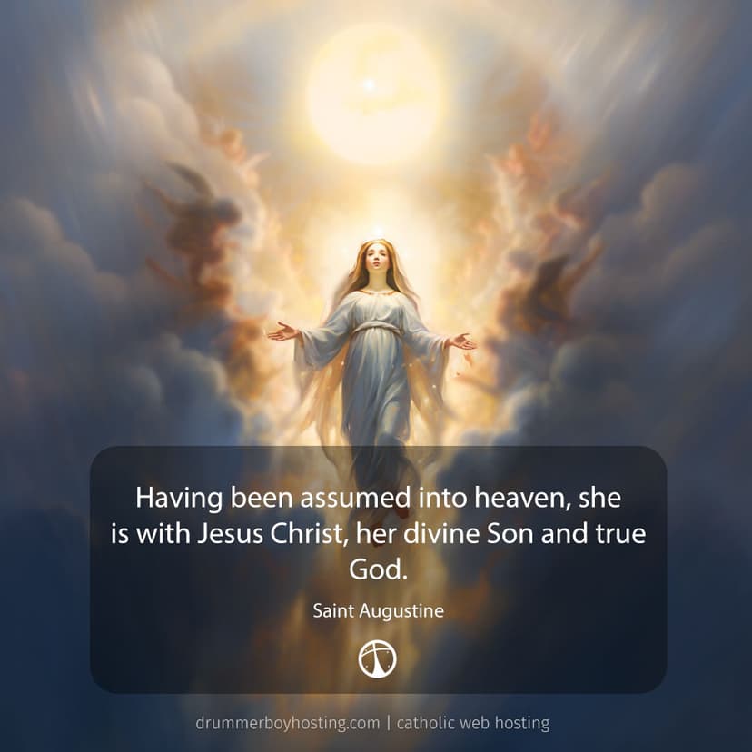 The Solemn Celebration of the Assumption of Mary