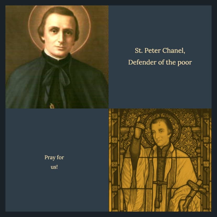 Memorializing St. Peter Chanel